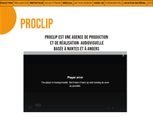 Tablet Screenshot of proclip.fr